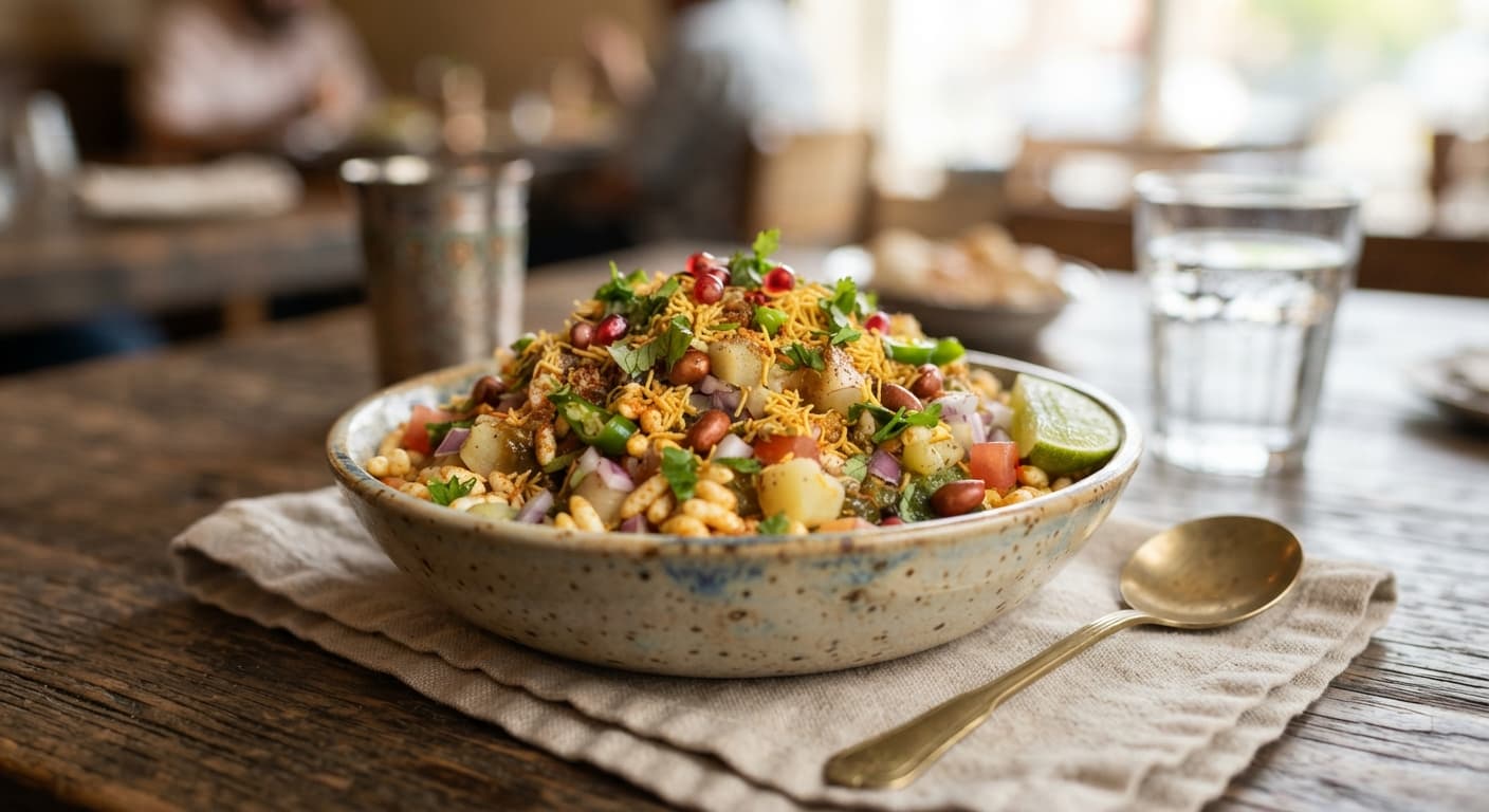 Bhel Puri Chaat (Vegetarian)