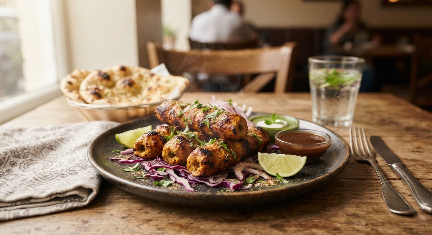 Bistro Special Chicken Seekh Kabab